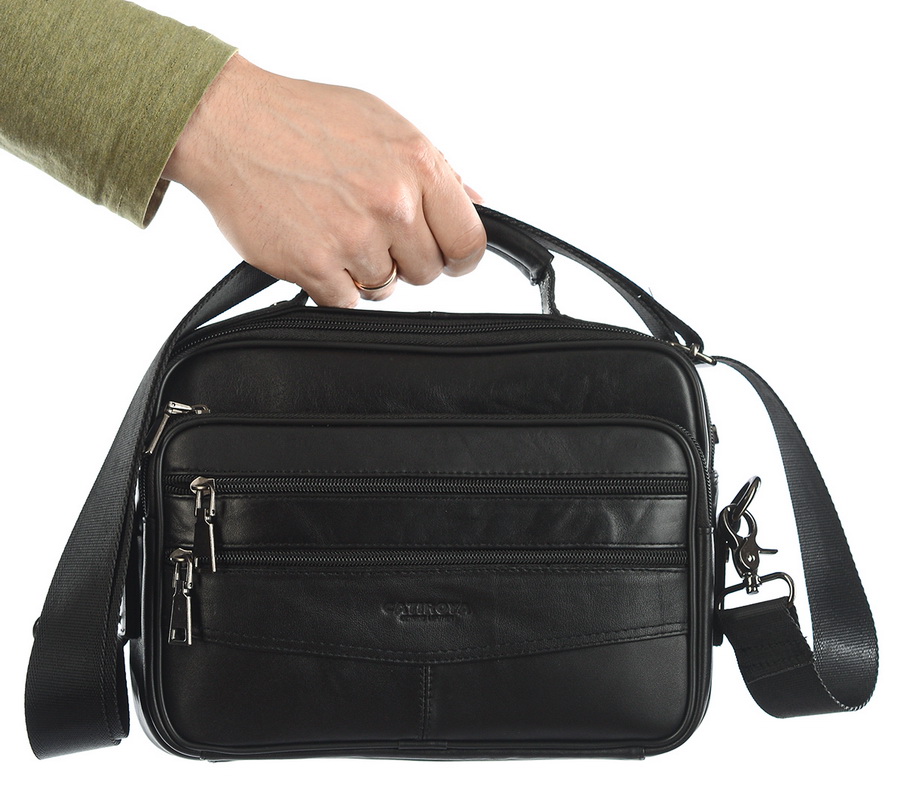 мужская сумка натуральная кожа catiroya