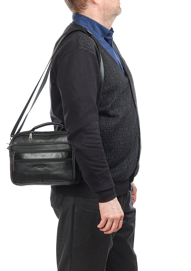 мужская сумка натуральная кожа catiroya