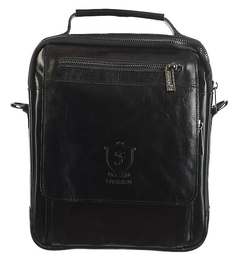 мужская сумка натуральная кожа farirun