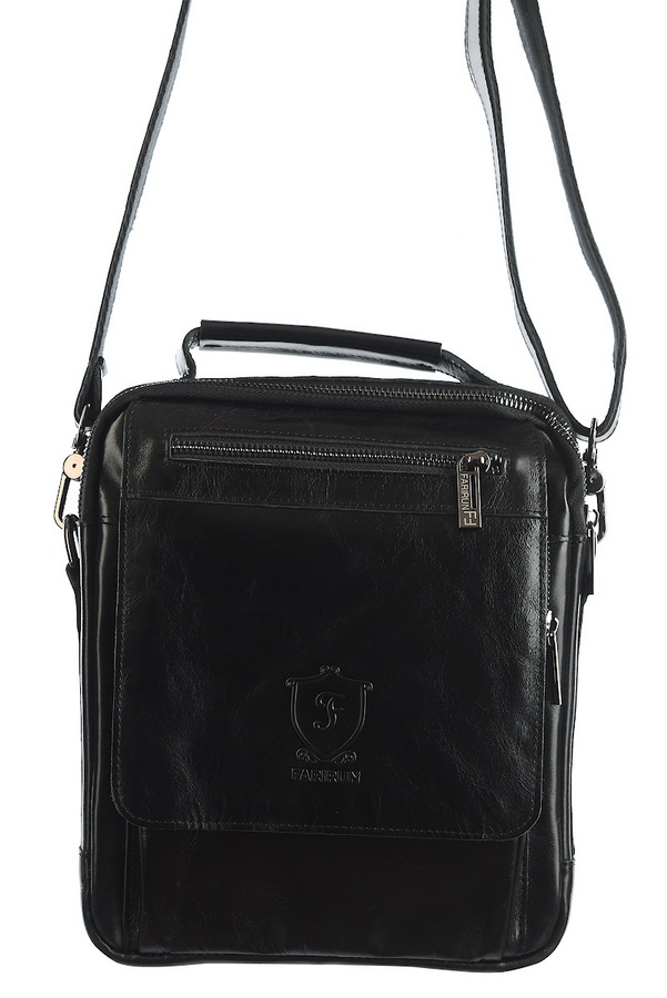 мужская сумка натуральная кожа farirun