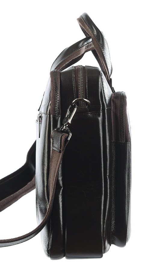 мужской портфель натуральная кожа farirun