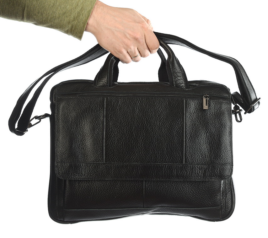 мужской портфель натуральная кожа farirun