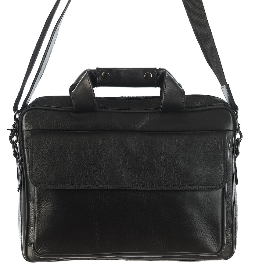 мужской портфель натуральная кожа famous men