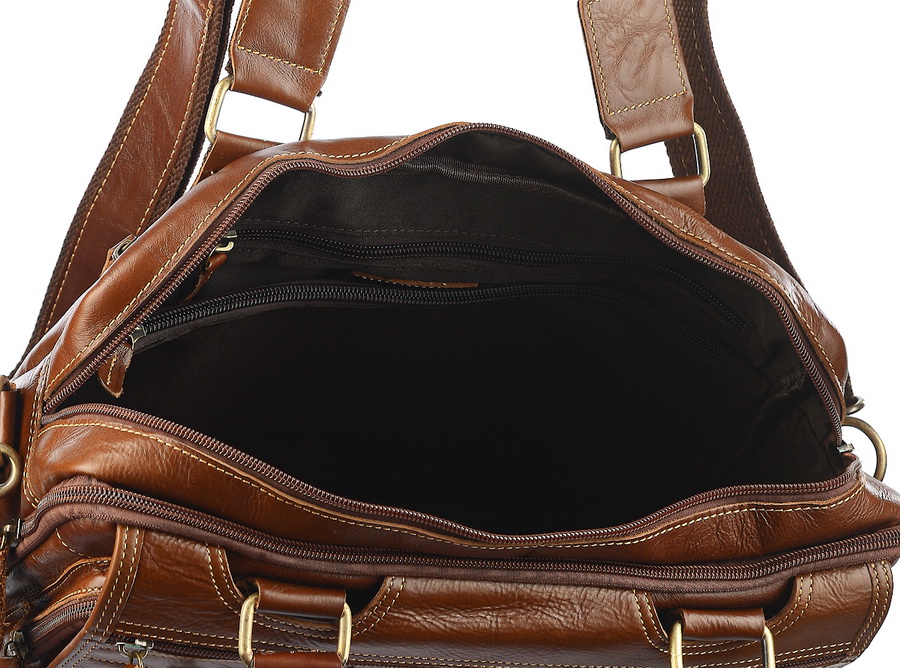 мужской портфель натуральная кожа famous men