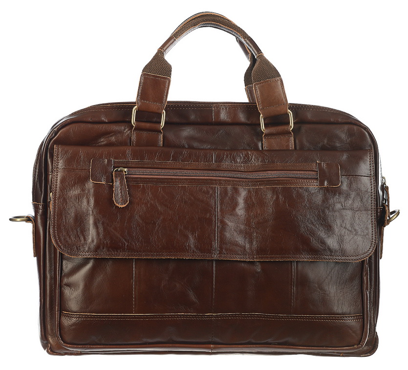 мужской портфель натуральная кожа famous men