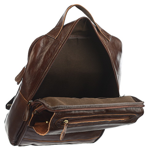 рюкзак натуральная кожа famous men