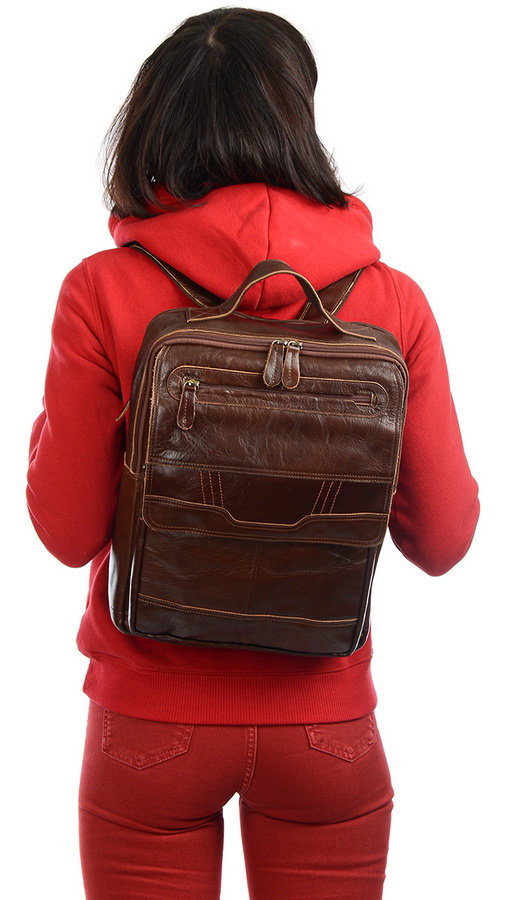 рюкзак натуральная кожа famous men