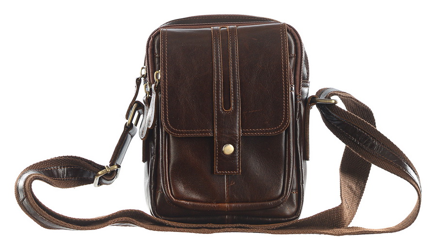 мужская сумка натуральная кожа famous men