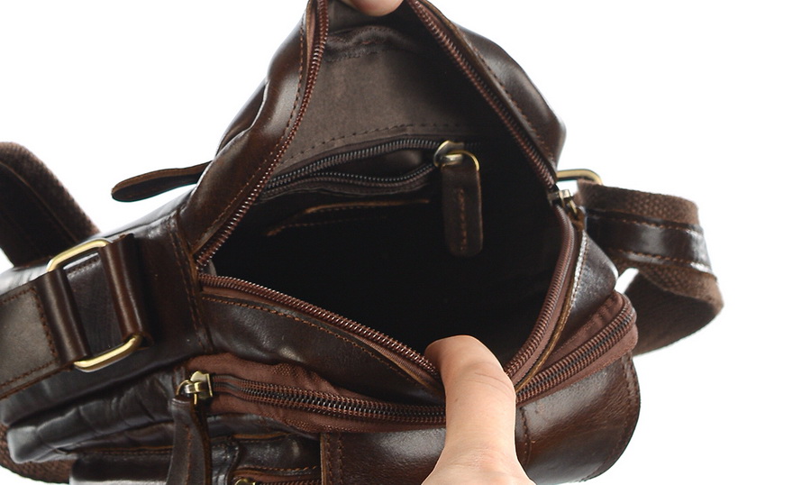 мужская сумка натуральная кожа famous men