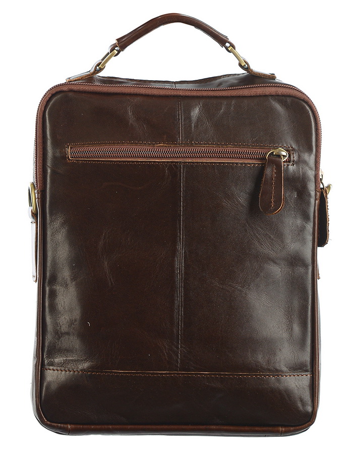 мужская сумка натуральная кожа famous men