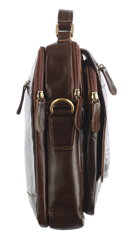 мужская сумка натуральная кожа famous men