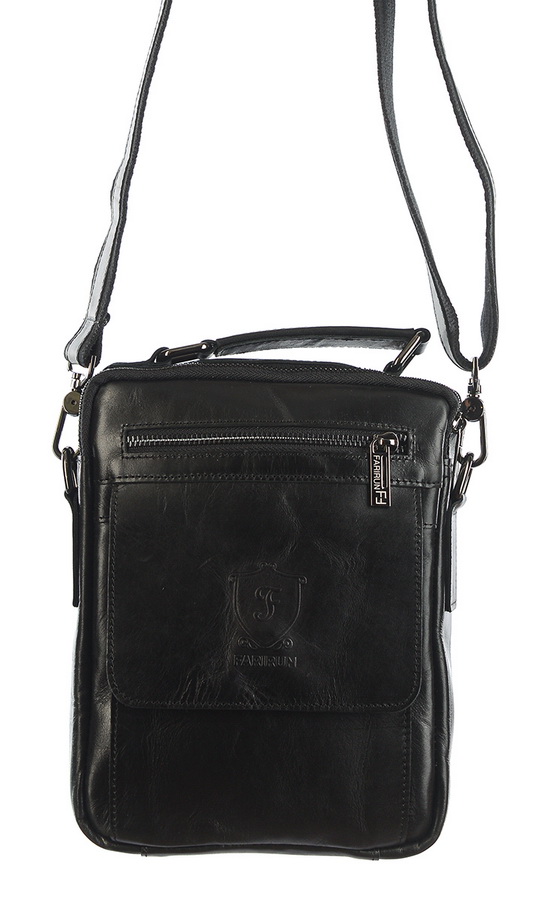 мужская сумка натуральная кожа farirun