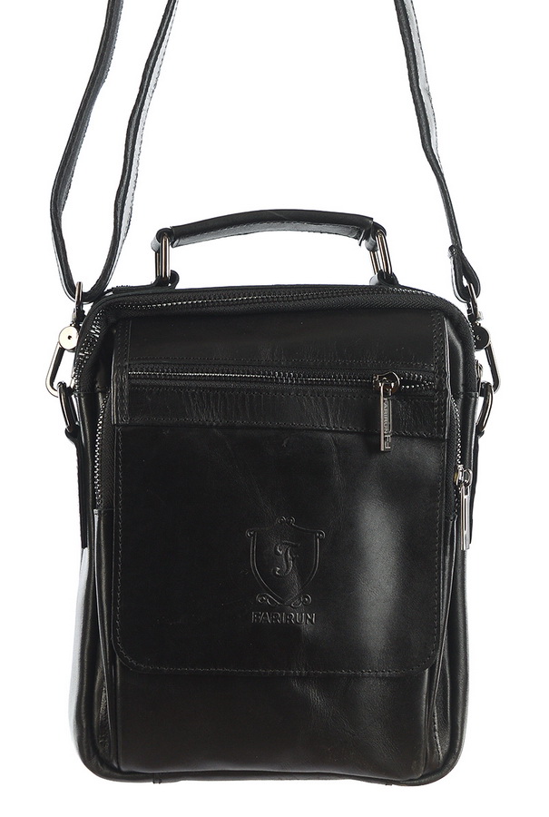 мужская сумка натуральная кожа farirun