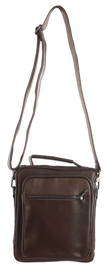 мужская сумка натуральная кожа farirun