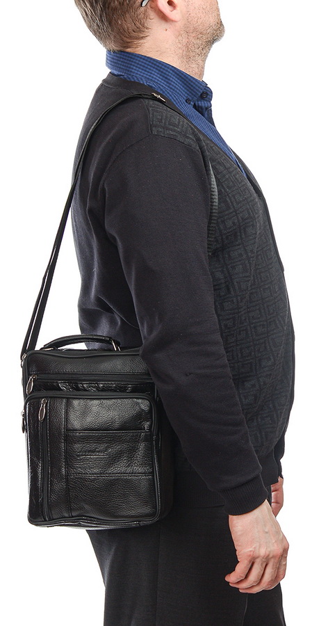 мужская сумка натуральная кожа zhenhuc