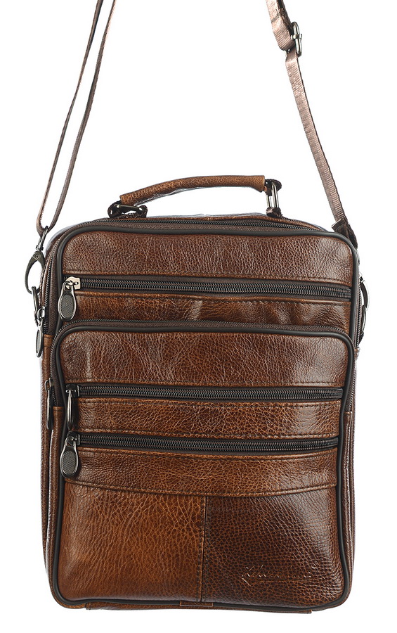 мужская сумка натуральная кожа zhenhuc