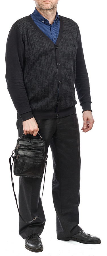 мужская сумка натуральная кожа zhenhuc