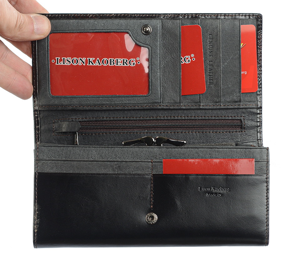 женский кошелек натуральная кожа lison kaoberg россия