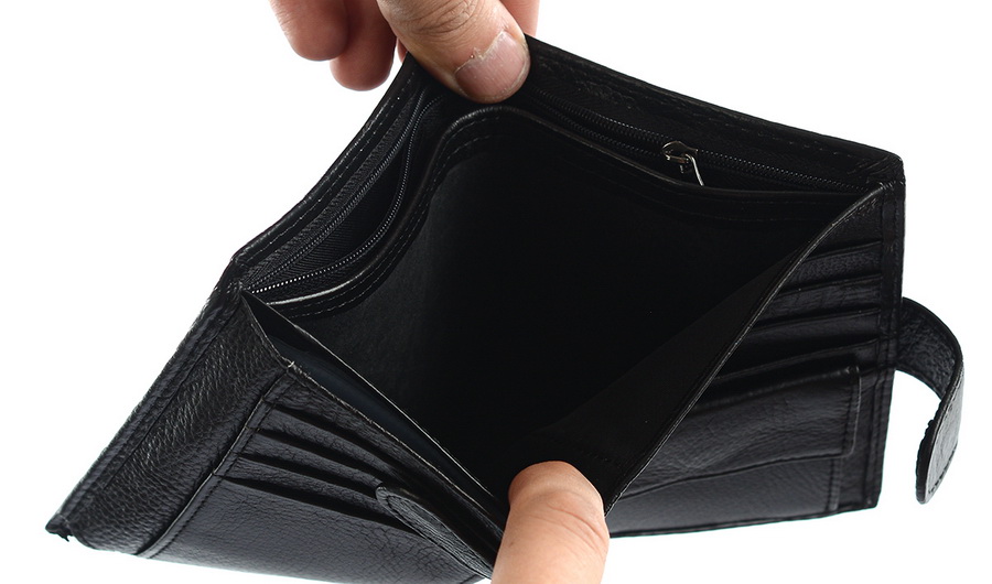 мужской кошелек натуральная кожа тайвань