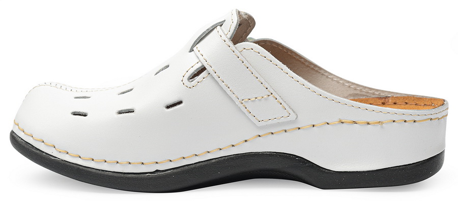 женские сабо натуральная кожа inblu