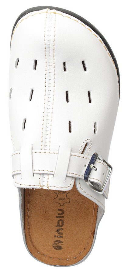 женские сабо натуральная кожа inblu