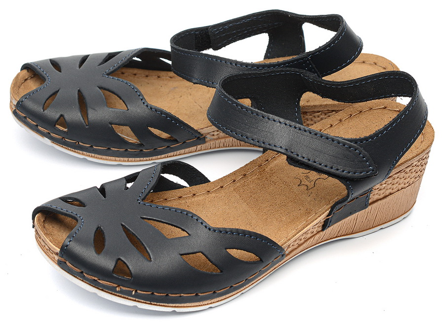 женские босоножки натуральная кожа inblu