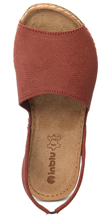 женские босоножки натуральная кожа inblu