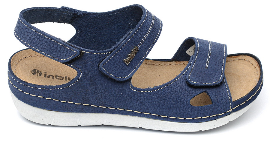 женские босоножки натуральная кожа inblu