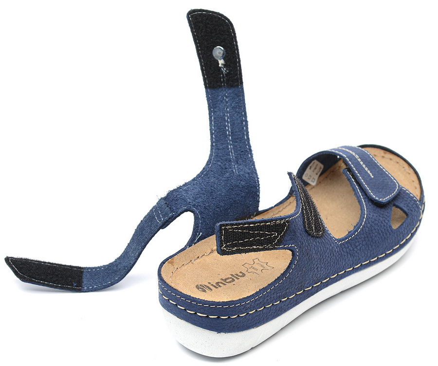 женские босоножки натуральная кожа inblu