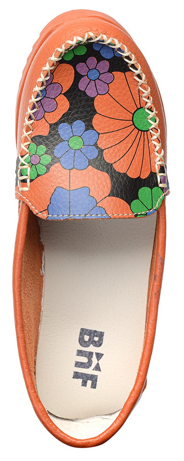 женские мокасины натуральная кожа binifoot/bnf тайвань