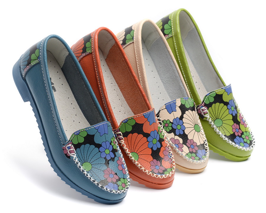 женские мокасины натуральная кожа binifoot/bnf тайвань