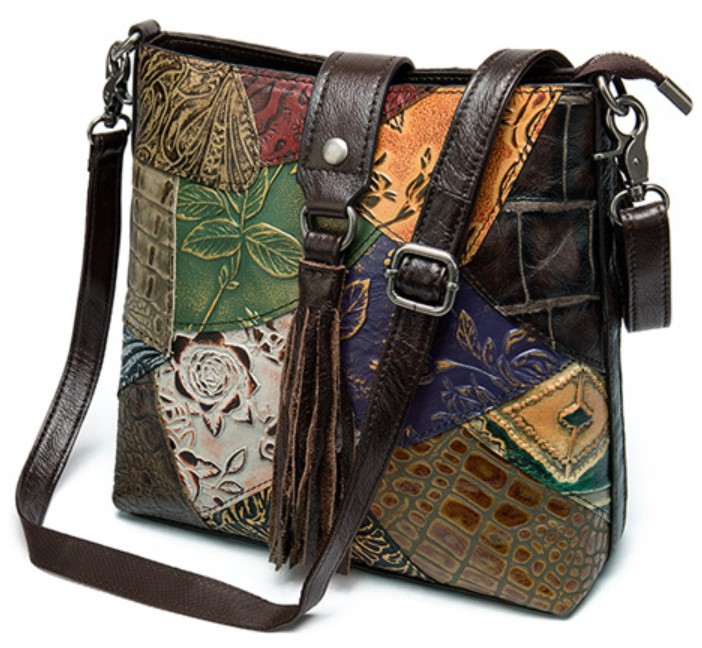 женская сумка натуральная кожа  kikilok корея