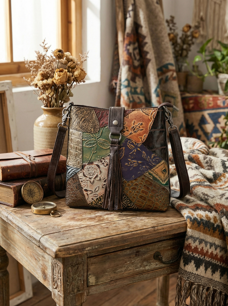 женская сумка натуральная кожа  kikilok корея