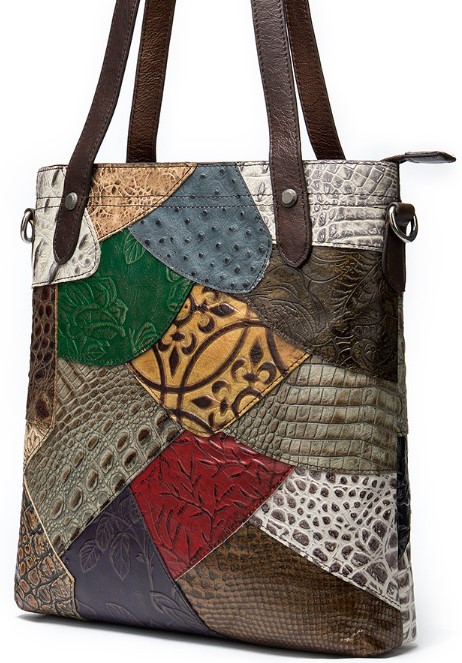 женская сумка натуральная кожа  kiki lok корея