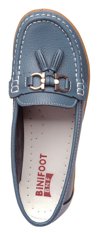 женские мокасины натуральная кожа binifoot/bnf тайвань