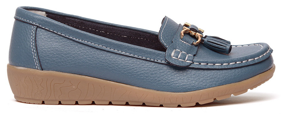 женские мокасины натуральная кожа binifoot/bnf тайвань