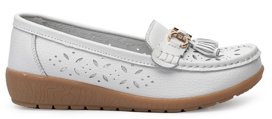 женские мокасины натуральная кожа binifoot/bnf тайвань