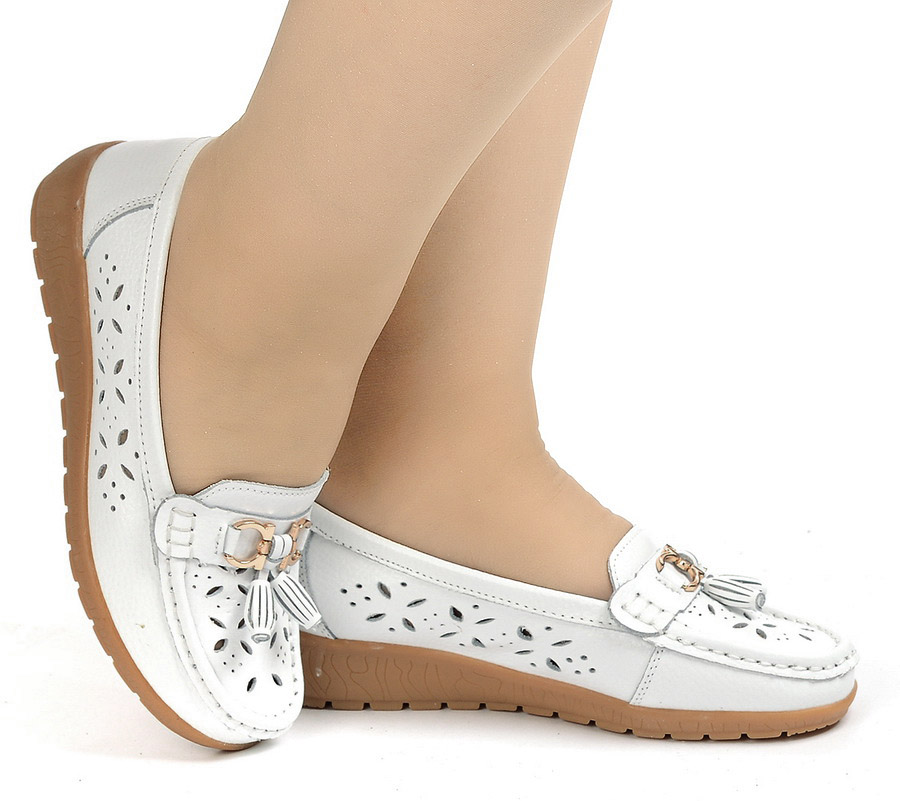 женские мокасины натуральная кожа binifoot/bnf тайвань