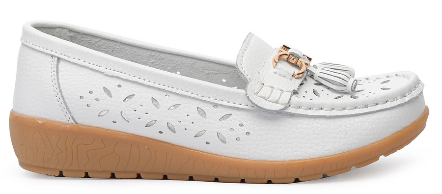 женские мокасины натуральная кожа binifoot/bnf тайвань