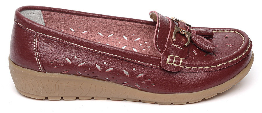 женские мокасины натуральная кожа binifoot/bnf тайвань