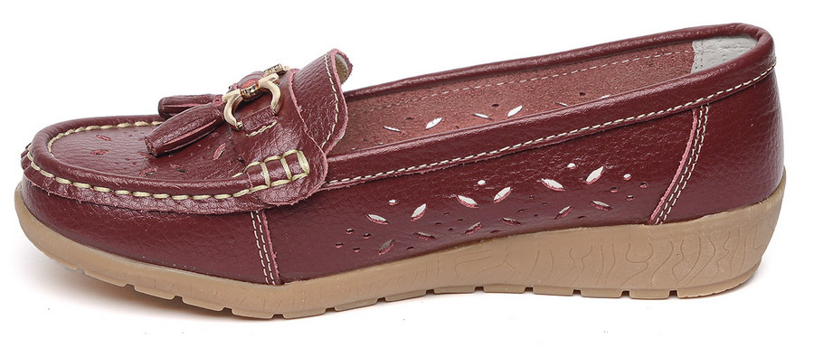 женские мокасины натуральная кожа binifoot/bnf тайвань