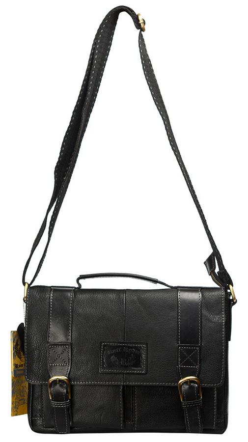 мужской портфель натуральная кожа ruff ryder