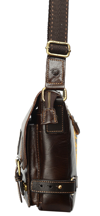 мужской портфель натуральная кожа ruff ryder