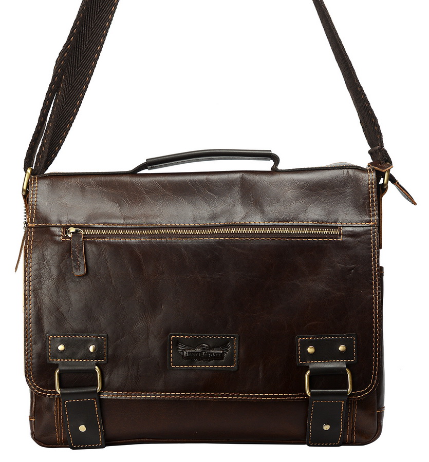 мужской портфель натуральная кожа ruff ryder