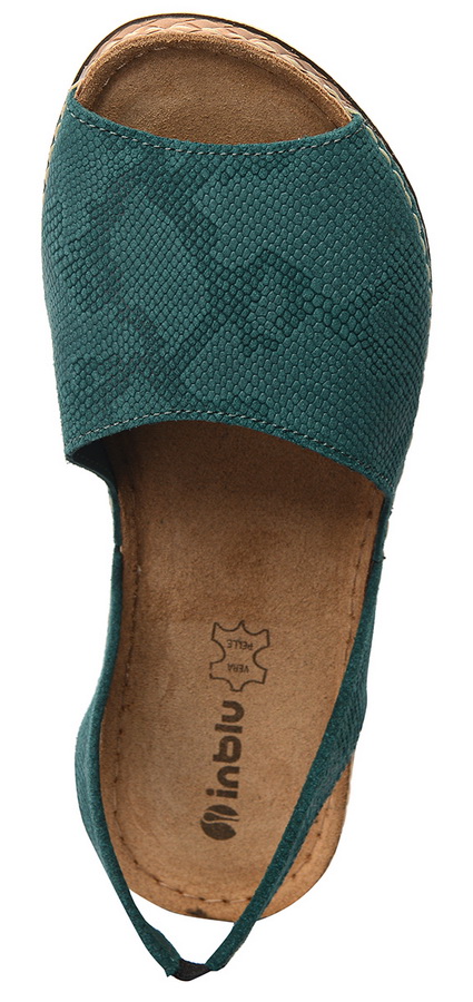 женские босоножки натуральная кожа inblu 