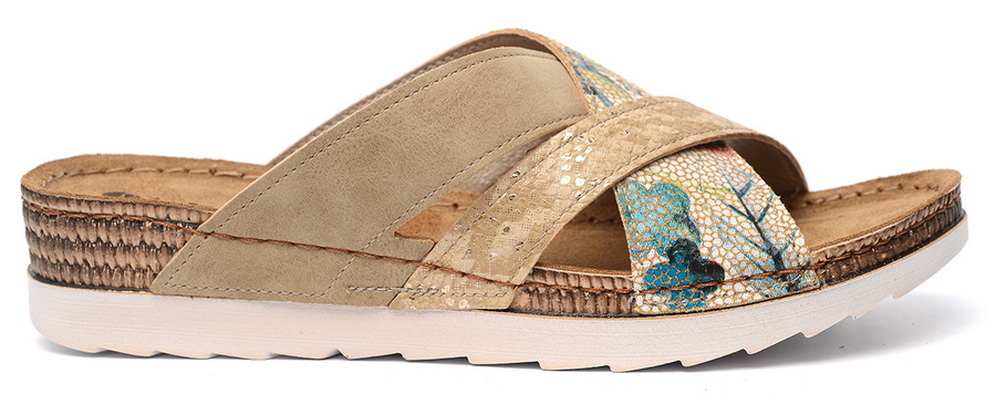 женские босоножки экокожа/ натуральная кожа inblu 