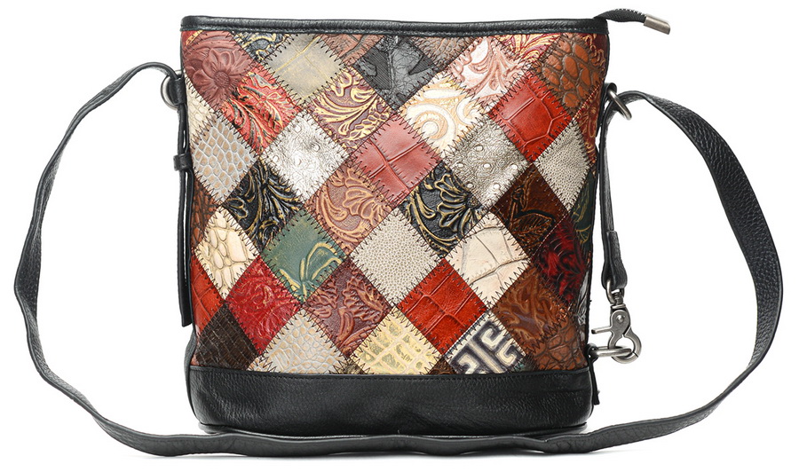 женская сумка натуральная кожа  kikilok корея