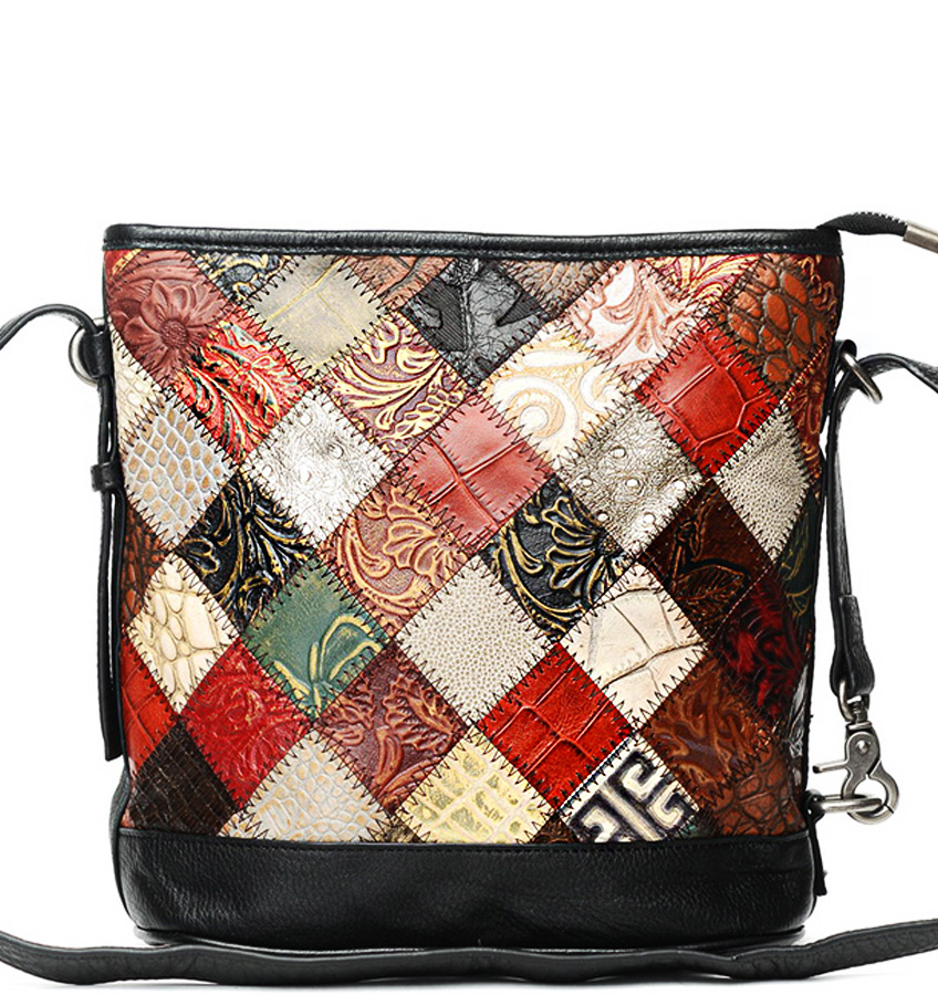 женская сумка натуральная кожа  kikilok корея