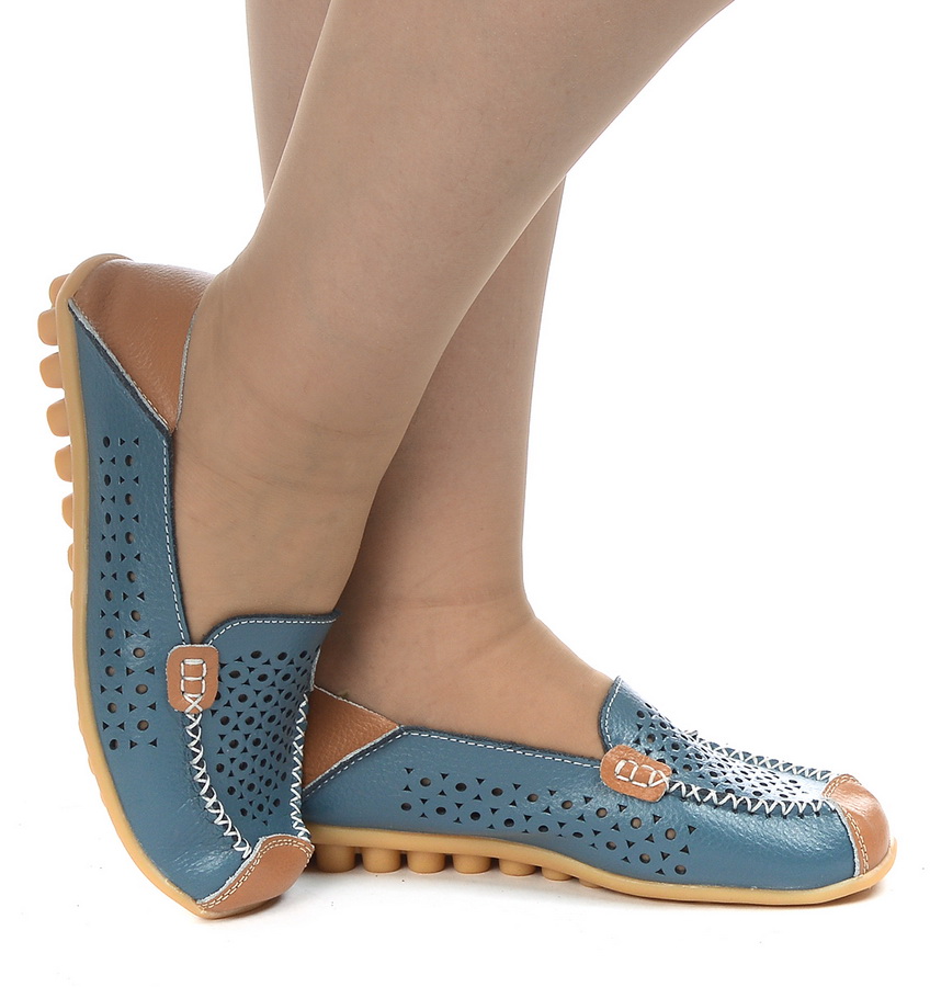 женские мокасины натуральная кожа bnf тайвань