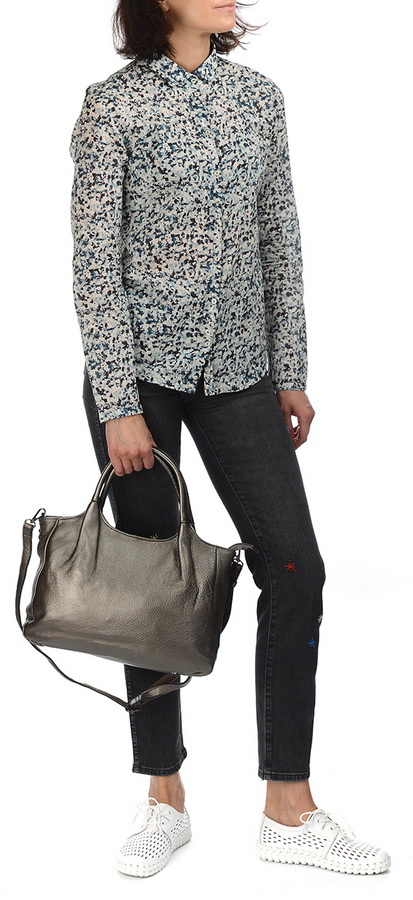 женская сумка натуральная кожа  корея